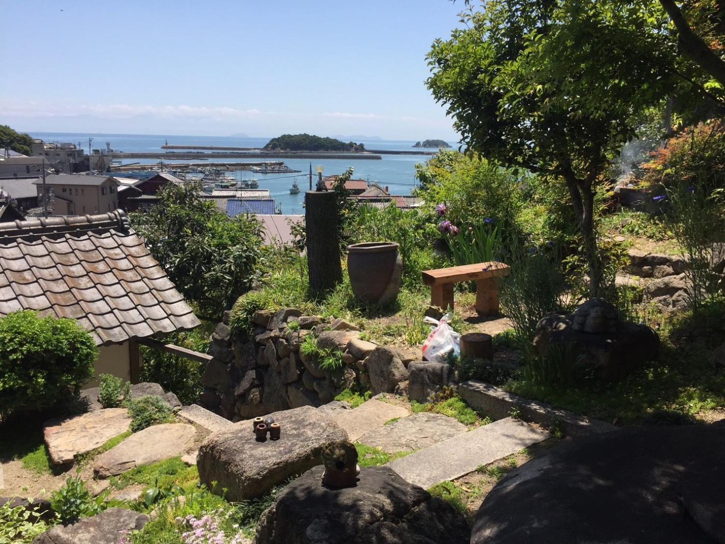 城跡石垣上の絶景古民家宿 鞆城茶屋庵 Tomo Esterno foto